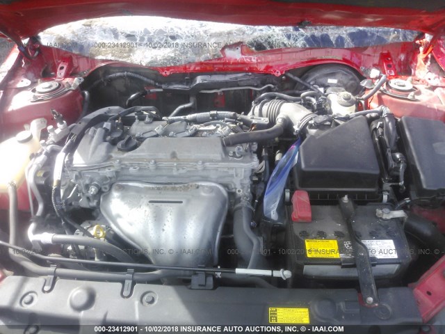 JTKJF5C72D3052168 - 2013 TOYOTA SCION TC 红色 照片 10