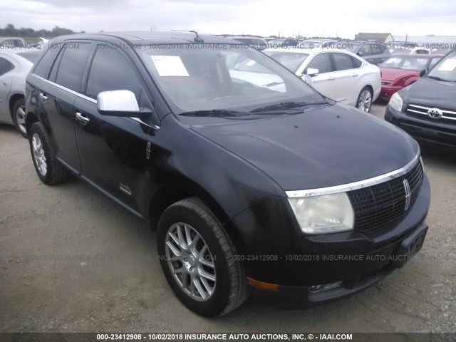 2LMDU88C48BJ09154 - 2008 LINCOLN MKX BLACK photo 1