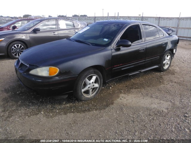 1G2NF52F23C326344 - 2003 PONTIAC GRAND AM SE1 BLACK photo 2