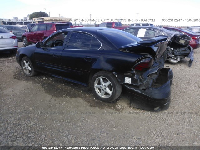 1G2NF52F23C326344 - 2003 PONTIAC GRAND AM SE1 BLACK photo 3