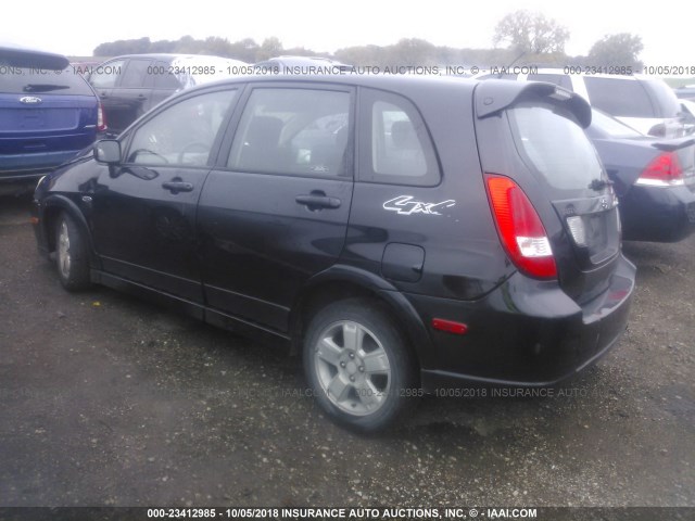 JS2RD41H235202505 - 2003 SUZUKI AERIO SX BLACK photo 3