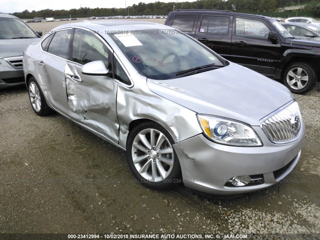 1G4PS5SK8G4128697 - 2016 BUICK VERANO SILVER photo 6