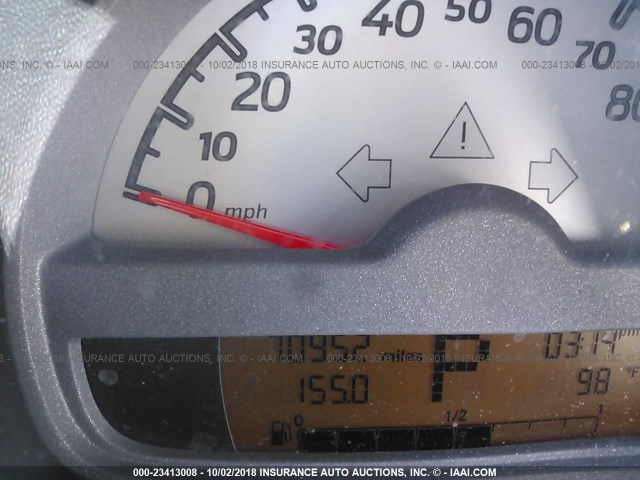 WMEEJ31X18K164603 - 2008 SMART FORTWO PURE/PASSION ORANGE photo 7