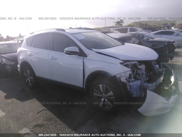 JTMWFREV9JJ722774 - 2018 TOYOTA RAV4 ADVENTURE/XLE 白色 照片 1