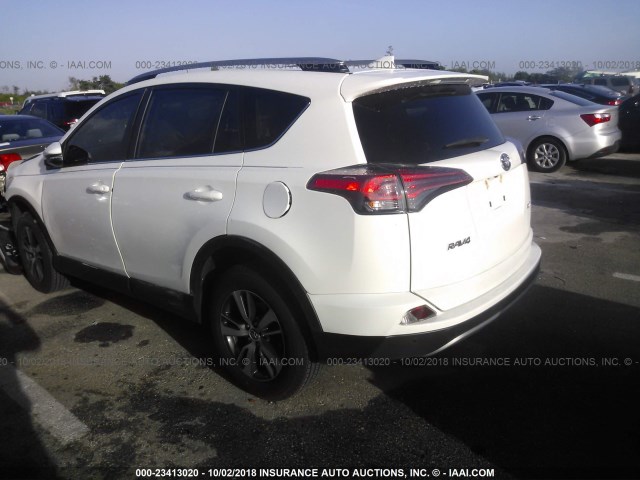 JTMWFREV9JJ722774 - 2018 TOYOTA RAV4 ADVENTURE/XLE 白色 照片 3