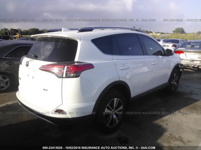 JTMWFREV9JJ722774 - 2018 TOYOTA RAV4 ADVENTURE/XLE 白色 照片 4