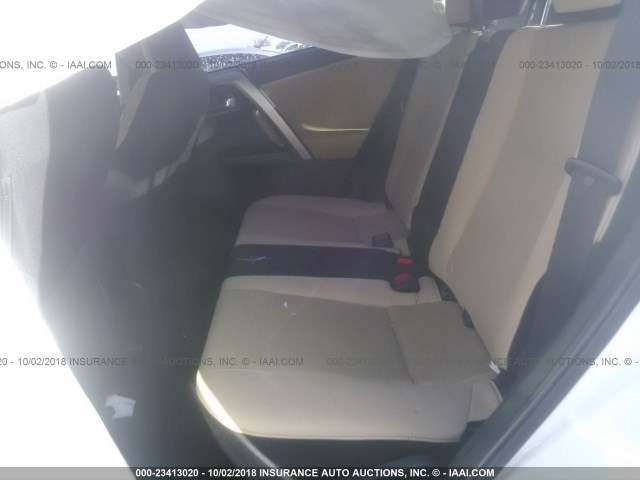 JTMWFREV9JJ722774 - 2018 TOYOTA RAV4 ADVENTURE/XLE 白色 照片 8