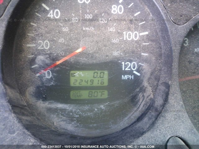 JF1SG656X4G730747 - 2004 SUBARU FORESTER 2.5XS ვერცხლისფერი ფოტო 7