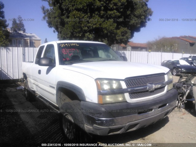 1GCHC29U33E104517 - 2003 CHEVROLET SILVERADO C2500 HEAVY DUTY WHITE photo 1