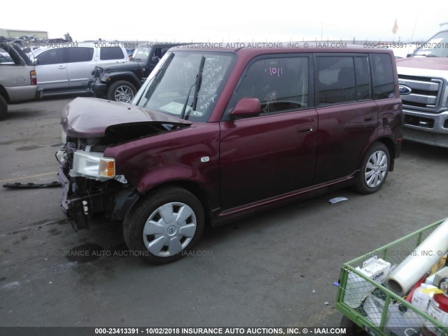 JTLKT324664067872 - 2006 TOYOTA SCION XB Qırmızı foto 2