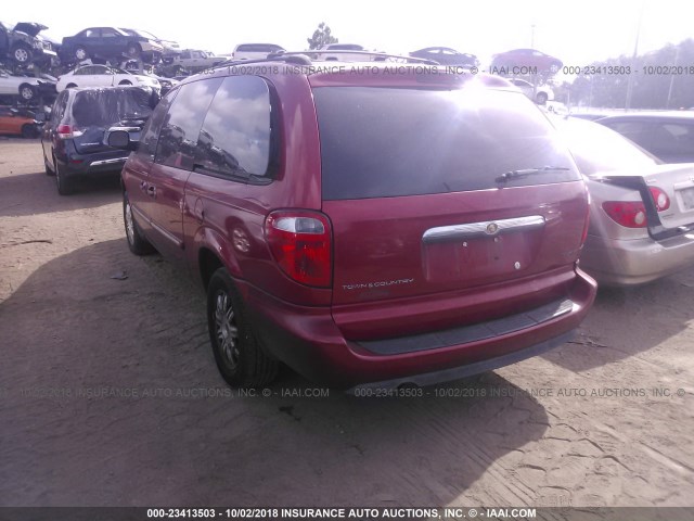 2A4GP54L96R756222 - 2006 CHRYSLER TOWN & COUNTRY TOURING RED photo 3