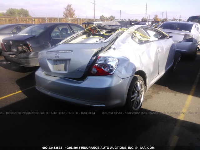 JTKDE167160076177 - 2006 TOYOTA SCION TC 银色 照片 4