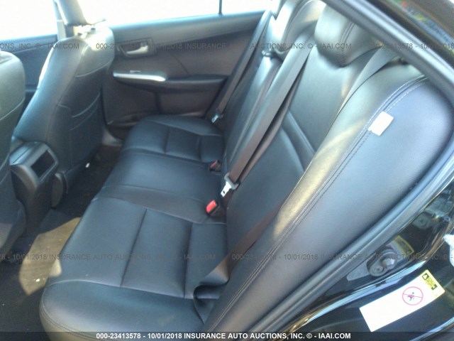 4T1BF1FK1CU140363 - 2012 TOYOTA CAMRY SE/LE/XLE 黑色 照片 8
