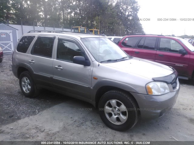 4F2YU08172KM37909 - 2002 MAZDA TRIBUTE LX/ES BEIGE photo 1