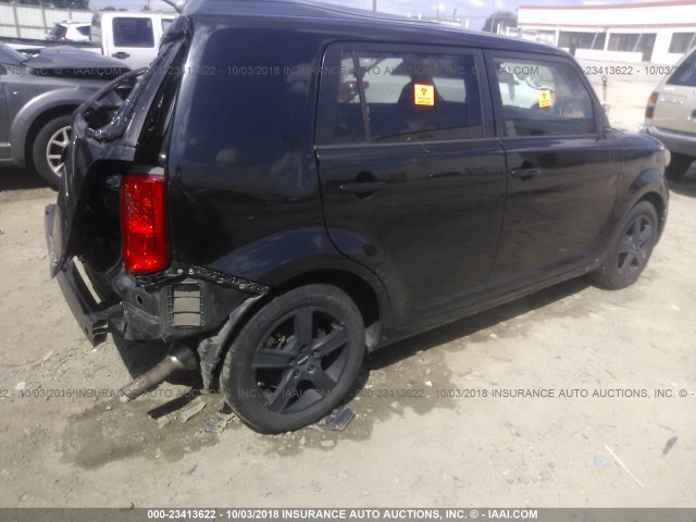 JTLKE50EX81056170 - 2008 TOYOTA SCION XB შავი ფოტო 4
