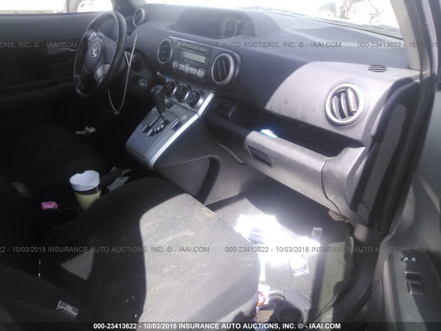 JTLKE50EX81056170 - 2008 TOYOTA SCION XB შავი ფოტო 5