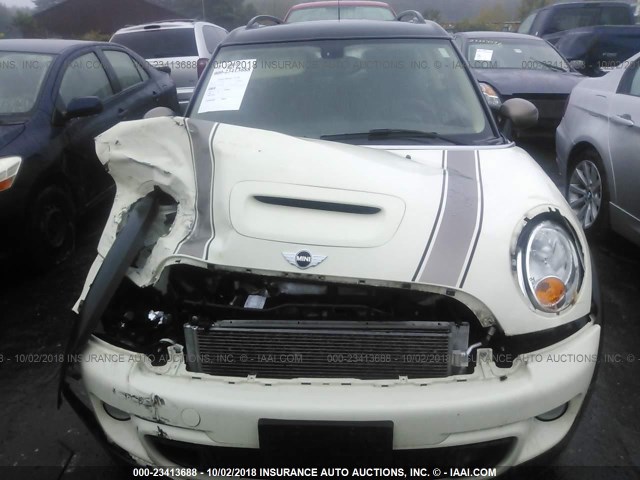 WMWZG3C5XET800481 - 2014 MINI COOPER S CLUBMAN WHITE photo 6