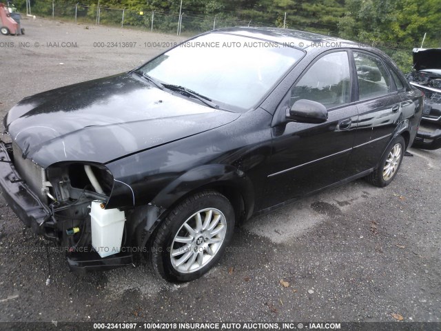 KL5JJ56Z55K097427 - 2005 SUZUKI FORENZA LX/EX BLACK photo 2