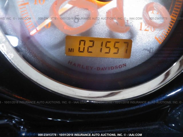 1HD1KBM14CB643827 - 2012 HARLEY-DAVIDSON FLHX STREET GLIDE BLUE photo 7