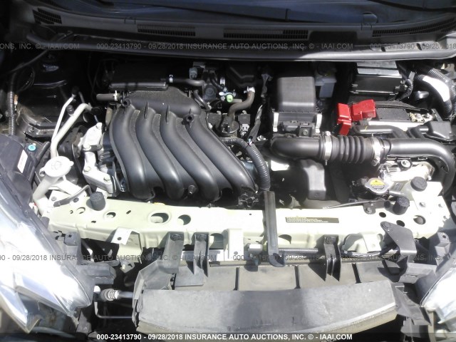 3N1CE2CPXFL424884 - 2015 NISSAN VERSA NOTE S/S PLUS/SV/SL/SR BLACK photo 10