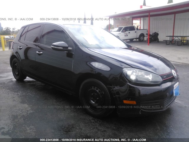 WVWDA7AJ7AW203111 - 2010 VOLKSWAGEN GOLF BLACK photo 1