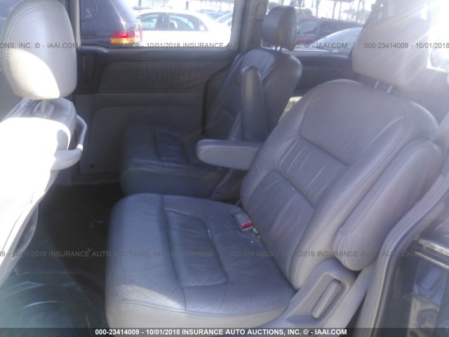 5FNRL18023B052759 - 2003 HONDA ODYSSEY EXL BLUE photo 8