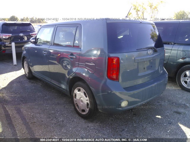 JTLKE50E581031211 - 2008 TOYOTA SCION XB Көк фото 3