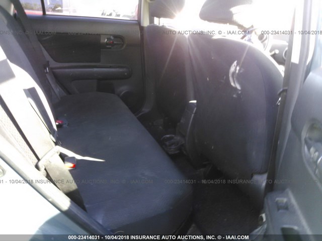JTLKE50E581031211 - 2008 TOYOTA SCION XB Көк фото 8