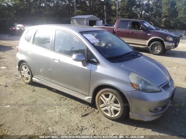 JHMGD38657S046904 - 2007 HONDA FIT S 银色 照片 1