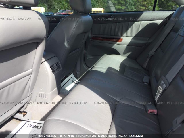 4T1BF30K22U534313 - 2002 TOYOTA CAMRY LE/XLE/SE Gümüş foto 8