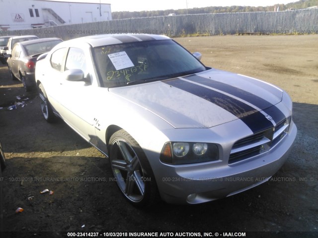 2B3CA5CT8AH150210 - 2010 DODGE CHARGER R/T SILVER photo 1