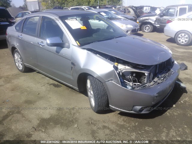 1FAHP35N48W250151 - 2008 FORD FOCUS SE/SEL/SES GRAY photo 1