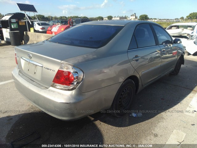 4T1BE32K46U697745 - 2006 TOYOTA CAMRY LE/XLE/SE GREEN photo 4