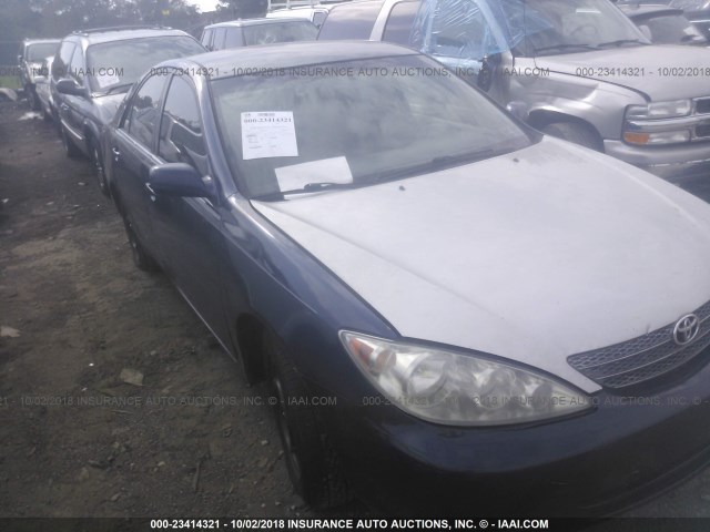 JTDBE32K530160924 - 2003 TOYOTA CAMRY LE/XLE Көк фото 1