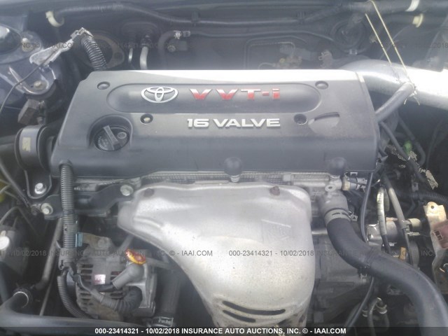 JTDBE32K530160924 - 2003 TOYOTA CAMRY LE/XLE Көк фото 10