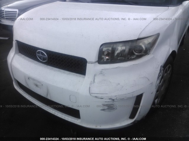 JTLKE50E191081170 - 2009 TOYOTA SCION XB თეთრი ფოტო 6