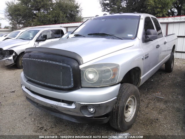 3D7KS28A28G122075 - 2008 DODGE RAM 2500 ST/SLT 银色 照片 2