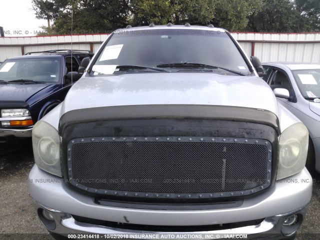 3D7KS28A28G122075 - 2008 DODGE RAM 2500 ST/SLT SILVER photo 6