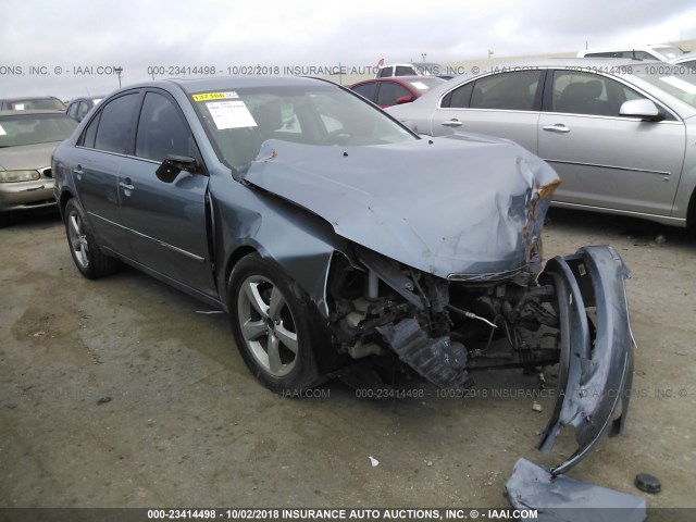 5NPEU46C99H472295 - 2009 HYUNDAI SONATA SE/LIMITED BLUE photo 1