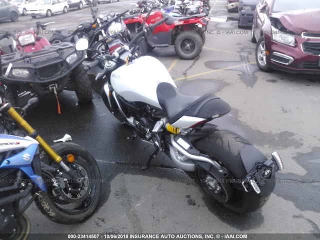 ZDM13BKW4JB009335 - 2018 DUCATI XDIAVEL WHITE photo 3