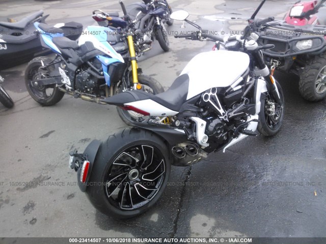 ZDM13BKW4JB009335 - 2018 DUCATI XDIAVEL WHITE photo 4