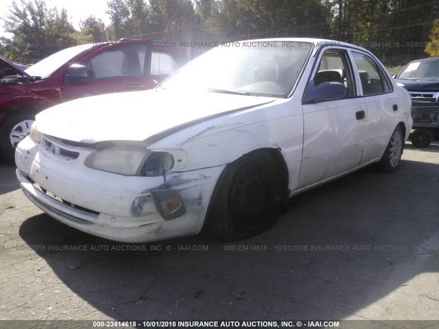 2T1BR12E2XC232340 - 1999 TOYOTA COROLLA VE/CE/LE WHITE photo 6