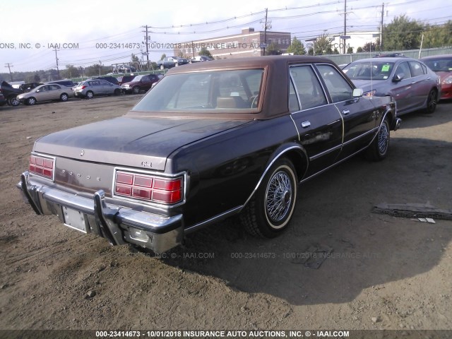 GH41G8F232883 - 1978 DODGE DIPLOMAT  Dark Brown photo 4