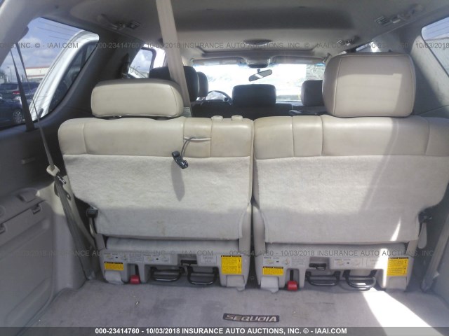 5TDZT34A17S292073 - 2007 TOYOTA SEQUOIA SR5 WHITE photo 6