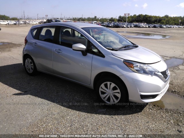 3N1CE2CP7HL379132 - 2017 NISSAN VERSA NOTE S/S PLUS/SV/SL/SR SILVER photo 1