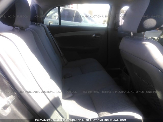 1G1ZA5E04CF383087 - 2012 CHEVROLET MALIBU LS ნაცრისფერი ფოტო 8
