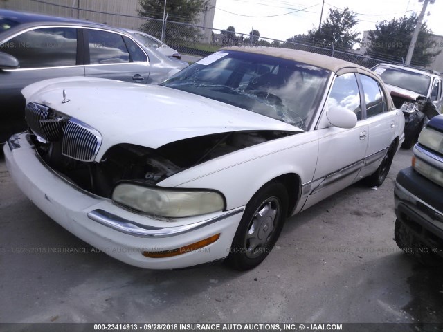 1G4CW52K4X4649242 - 1999 BUICK PARK AVENUE  WHITE photo 2