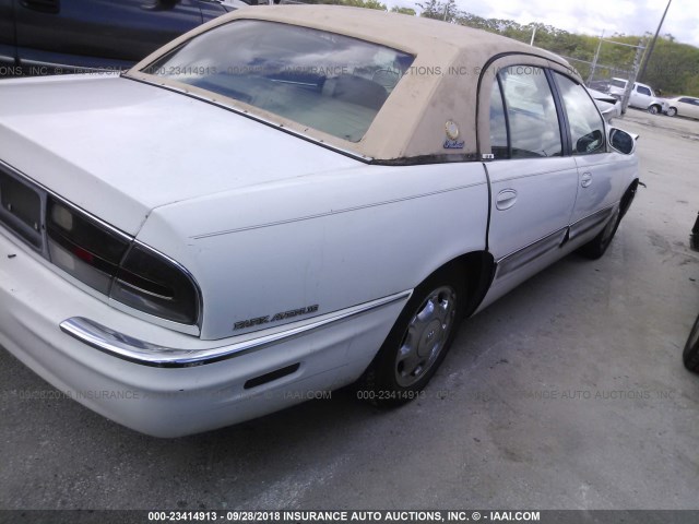 1G4CW52K4X4649242 - 1999 BUICK PARK AVENUE  WHITE photo 4