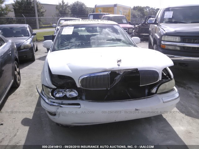 1G4CW52K4X4649242 - 1999 BUICK PARK AVENUE  WHITE photo 6