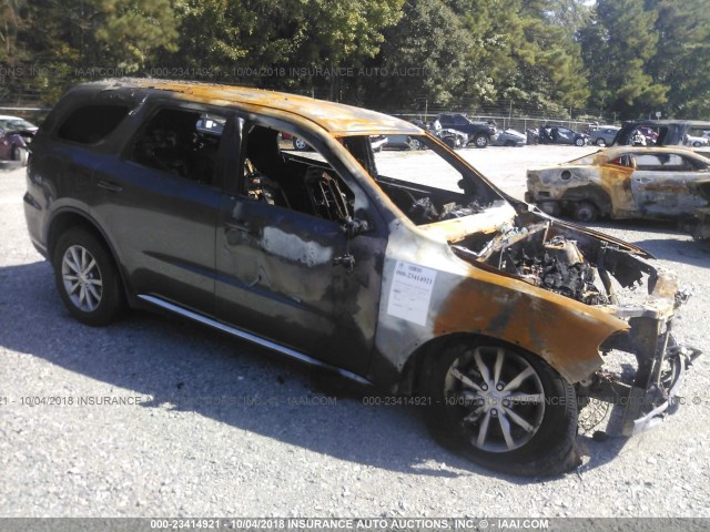 1C4RDHAGXHC660403 - 2017 DODGE DURANGO SXT GRAY photo 1